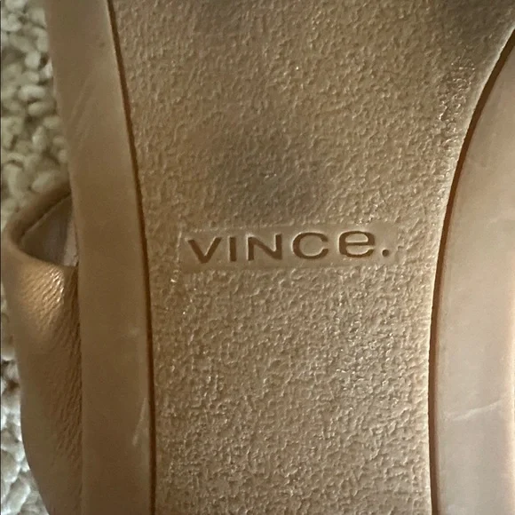 Vince Tan Leather Sandals - Picture 4 of 4